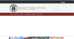 Desktop Screenshot of emersonschools.org